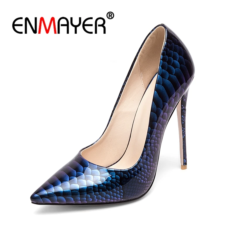 ENMAYER Women Super High Heels Pumps Pointed Toe Shoes Summer Big size 34-43 Woman Stiletto Thin Heels Party Ladies Shoes CR704
ENMAYER Women Super High Heels Pumps Pointed Toe Shoes Summer Big size 34-43 Woman Stiletto Thin Heels Party Ladies Shoes CR704