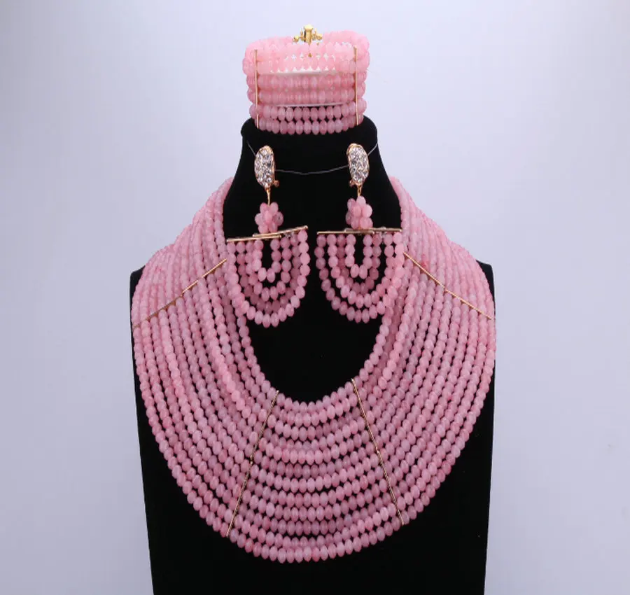2018 Newest Deep Pink Crystals Beads For Brides Nigerian African Wedding Jewelry Set 18 Layers Christmas Costume Jewelry Set
2018 Newest Deep Pink Crystals Beads For Brides Nigerian African Wedding Jewelry Set 18 Layers Christmas Costume Jewelry Set