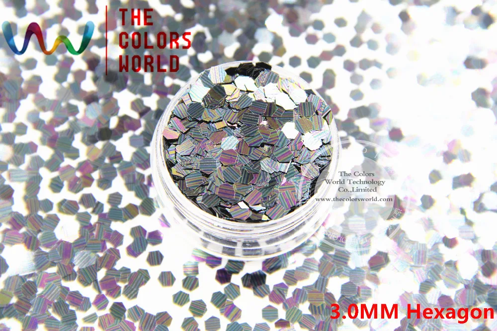 

TCB463 Hexagon Shape pattern colors glitter spangles for nail Art and other DIY decoration