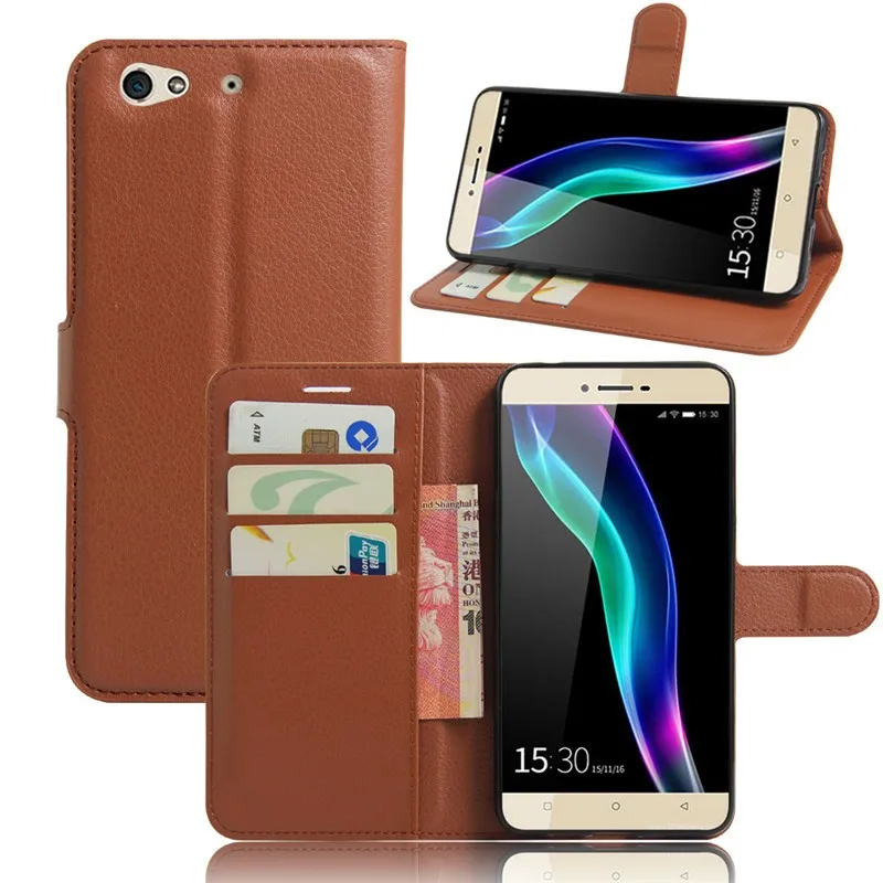 Чехол для Gionee Elife S6 Стильный флип чехол из искусственной кожи телефона с