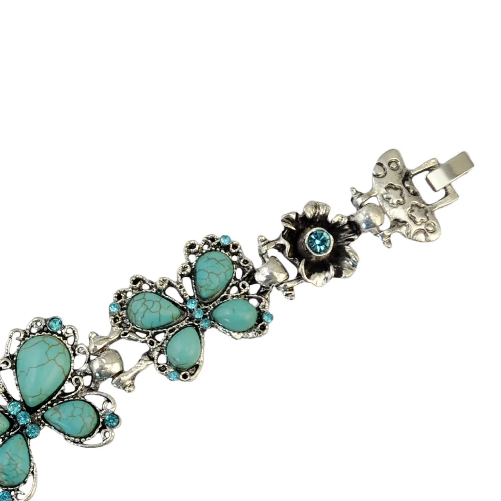 Boho Retro Fashion Bracelet Natural Stone Butterfly Blue Rhinestone Bracelets & Bangles Women Jewelry Fashion
Boho Retro Fashion Bracelet Natural Stone Butterfly Blue Rhinestone Bracelets & Bangles Women Jewelry Fashion