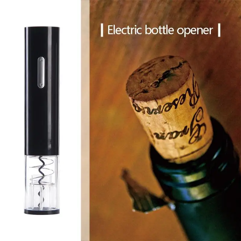 Protable Electric Wine Bottle Opener Corkscrew Automatic Champagne Bottle Opener Kit Foil Cutter Electric Wine Bottle Openers
Protable Electric Wine Bottle Opener Corkscrew Automatic Champagne Bottle Opener Kit Foil Cutter Electric Wine Bottle Openers