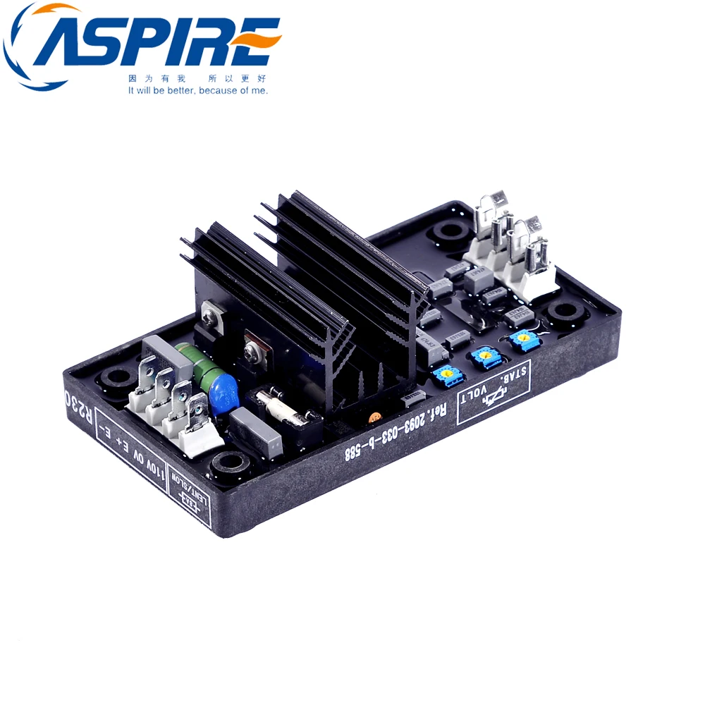 Бесщеточный тип AVR генераторной карты R230 AVR для генератора
Бесщеточный тип AVR генераторной карты R230 AVR для генератора