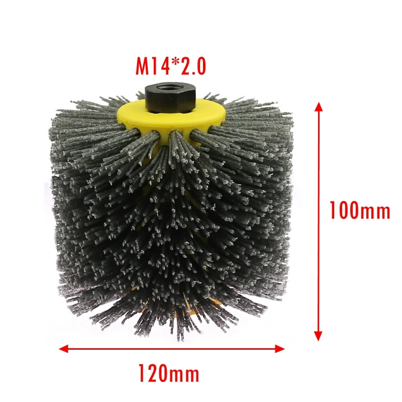 Angle Grinder Abrasive Wire Nylon Brushes P80 Deburring Polishing Buffing Wheel for Furniture Wood
Angle Grinder Abrasive Wire Nylon Brushes P80 Deburring Polishing Buffing Wheel for Furniture Wood