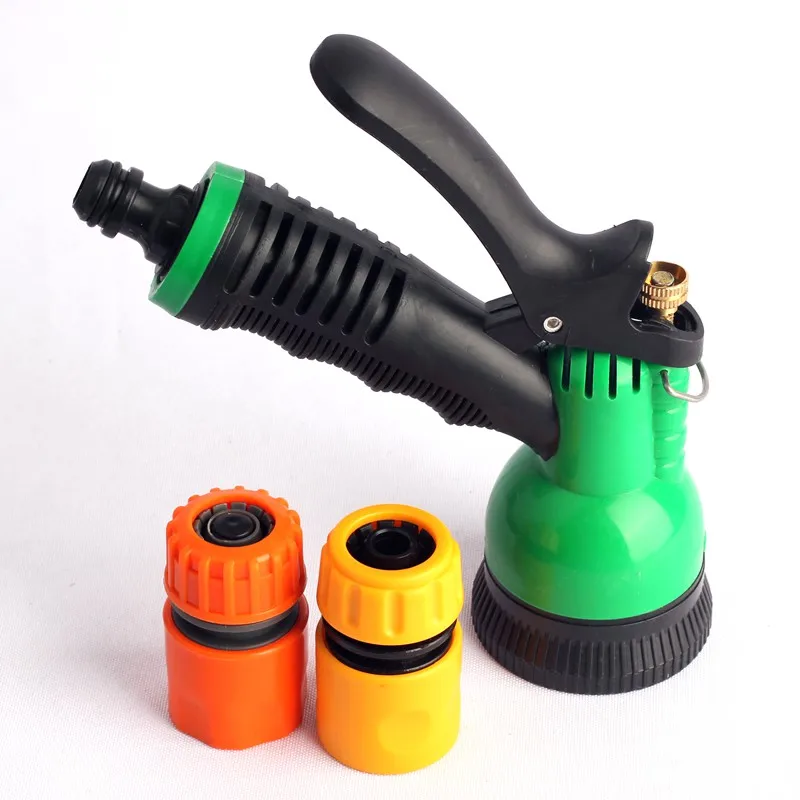 NuoNuoWell Adjustable Nozzles 7 Spray Pattern Water Gun+ 2pcs 1/2'' Hose Quick Connector Garden Lawn Irrigation Water Hose Gun
NuoNuoWell Adjustable Nozzles 7 Spray Pattern Water Gun+ 2pcs 1/2'' Hose Quick Connector Garden Lawn Irrigation Water Hose Gun