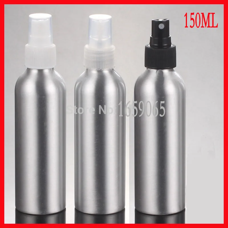 150ml Aluminium bottle pump sprayer bottle black pump spray head Aluminum metal bottle Refillable bottle mist sprayer 100pcs/lot
150ml Aluminium bottle pump sprayer bottle black pump spray head Aluminum metal bottle Refillable bottle mist sprayer 100pcs/lot
