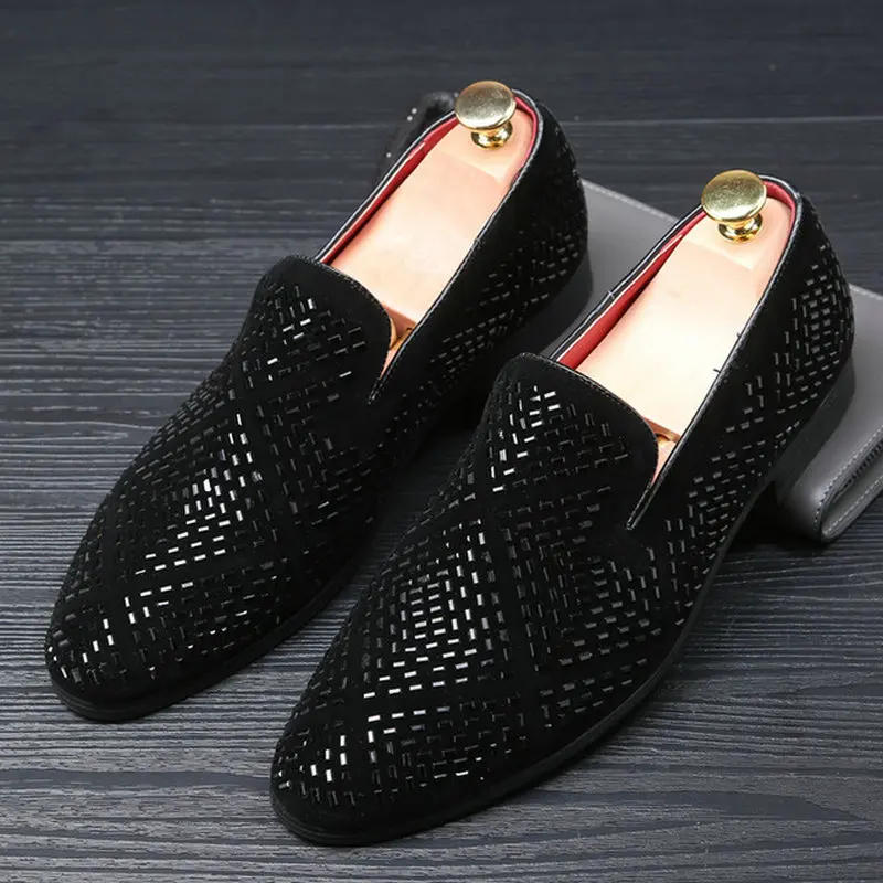 Fashion Male Party Loafer Lazy Breathable Nightclubs Shoes Pointed toe Men's Dress Shoes Leather Oxfords Shoes A51-47
Fashion Male Party Loafer Lazy Breathable Nightclubs Shoes Pointed toe Men's Dress Shoes Leather Oxfords Shoes A51-47