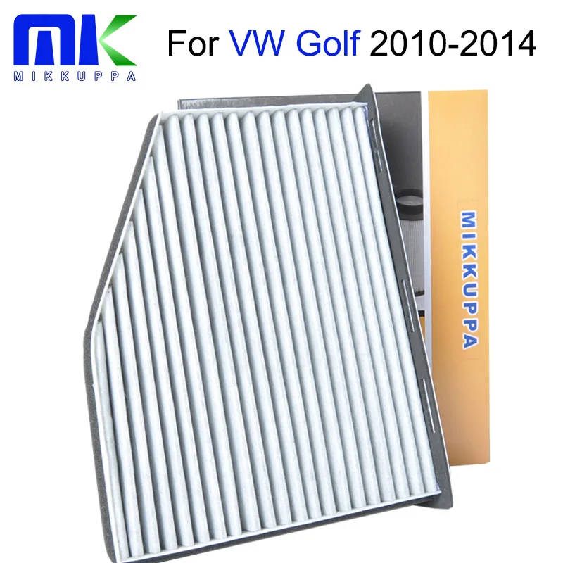 Mikkuppa воздушный фильтр кабины для VW Golf 2010 2011 2012 2013 2014 автомобильные аксессуары OEM: