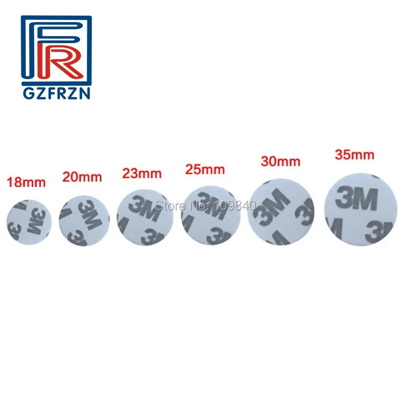 100pcs/lot 3M sticker RFID PVC token with 125khz TK4100(EM4100) chip 25mm diameter proximity tag
100pcs/lot 3M sticker RFID PVC token with 125khz TK4100(EM4100) chip 25mm diameter proximity tag