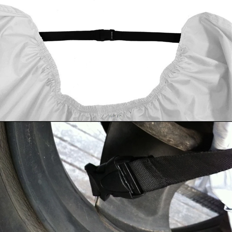Waterproof Outdoor Motorbike UV Protector Rain Dust Bike Motorcycle Cover Size L/XL silver and black
Waterproof Outdoor Motorbike UV Protector Rain Dust Bike Motorcycle Cover Size L/XL silver and black