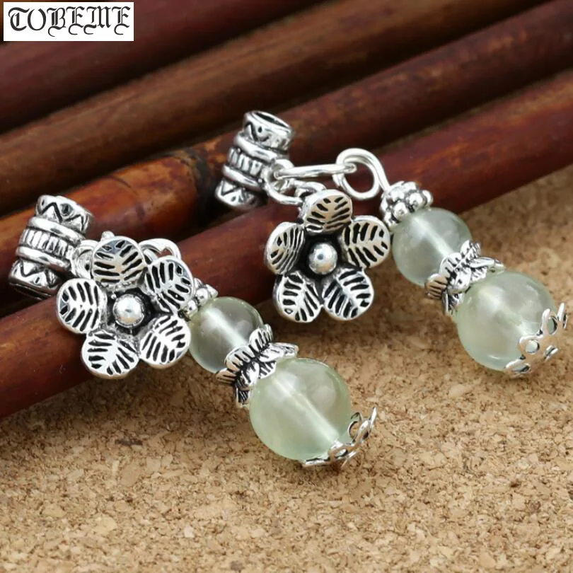 925 Silver Prehnite Flower Charm Bohemia Flower Bracelet Charm Beaded Jewelry Charms DIY Jewelry Findings
925 Silver Prehnite Flower Charm Bohemia Flower Bracelet Charm Beaded Jewelry Charms DIY Jewelry Findings