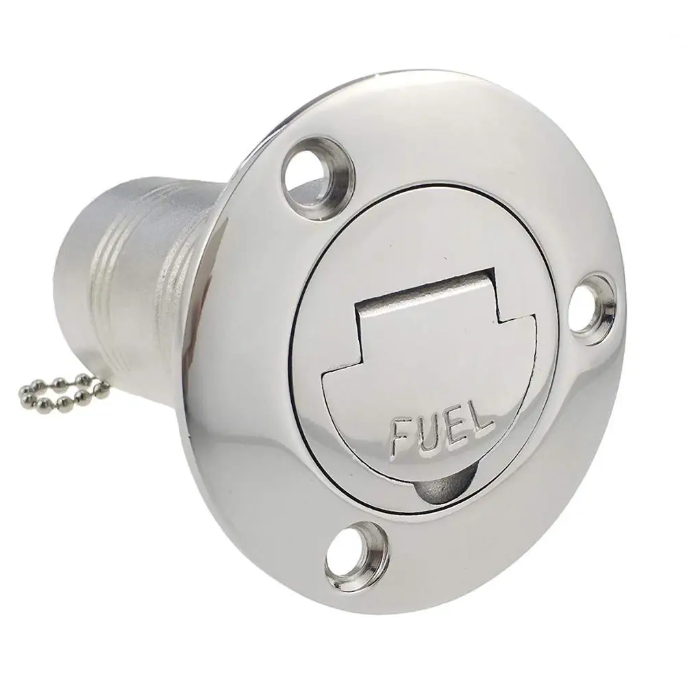 1-1/2"(38mm) Boat Fuel Deck Fill/Filler with Keyless Cap 1-1/2" Marine 316 Stainless Steel Hardware for Boat Yacht
1-1/2"(38mm) Boat Fuel Deck Fill/Filler with Keyless Cap 1-1/2" Marine 316 Stainless Steel Hardware for Boat Yacht