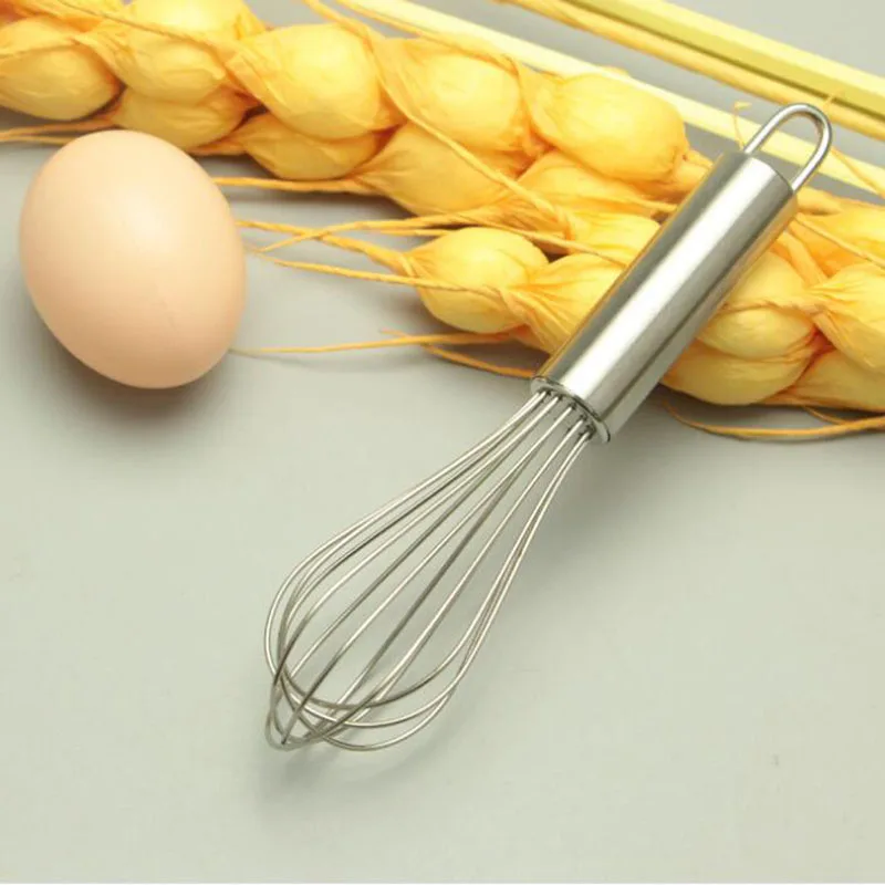 200pcs 16.5*4cm Enduring Handle Whisk Stainless Steel Kitchen Mixer Egg Beater Cooking Tool For Kids Children ZA6701
200pcs 16.5*4cm Enduring Handle Whisk Stainless Steel Kitchen Mixer Egg Beater Cooking Tool For Kids Children ZA6701
