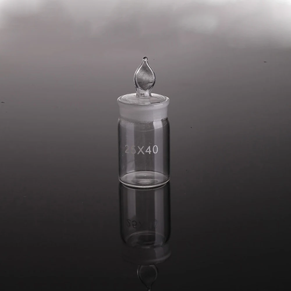 2pcs 25x40mm Glass Weighing Bottle In Low Form Glass Weighing Specific Gravity Bottle
2pcs 25x40mm Glass Weighing Bottle In Low Form Glass Weighing Specific Gravity Bottle