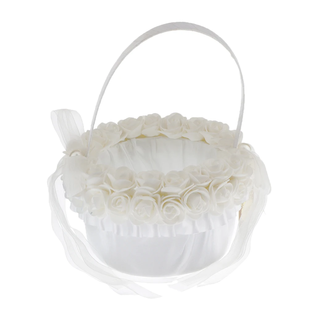 Elegant Lace Flower Basket Engagement Wedding Ceremony Party Flower Basket Flower Girl Basket Wedding Accessory for the Bride
Elegant Lace Flower Basket Engagement Wedding Ceremony Party Flower Basket Flower Girl Basket Wedding Accessory for the Bride