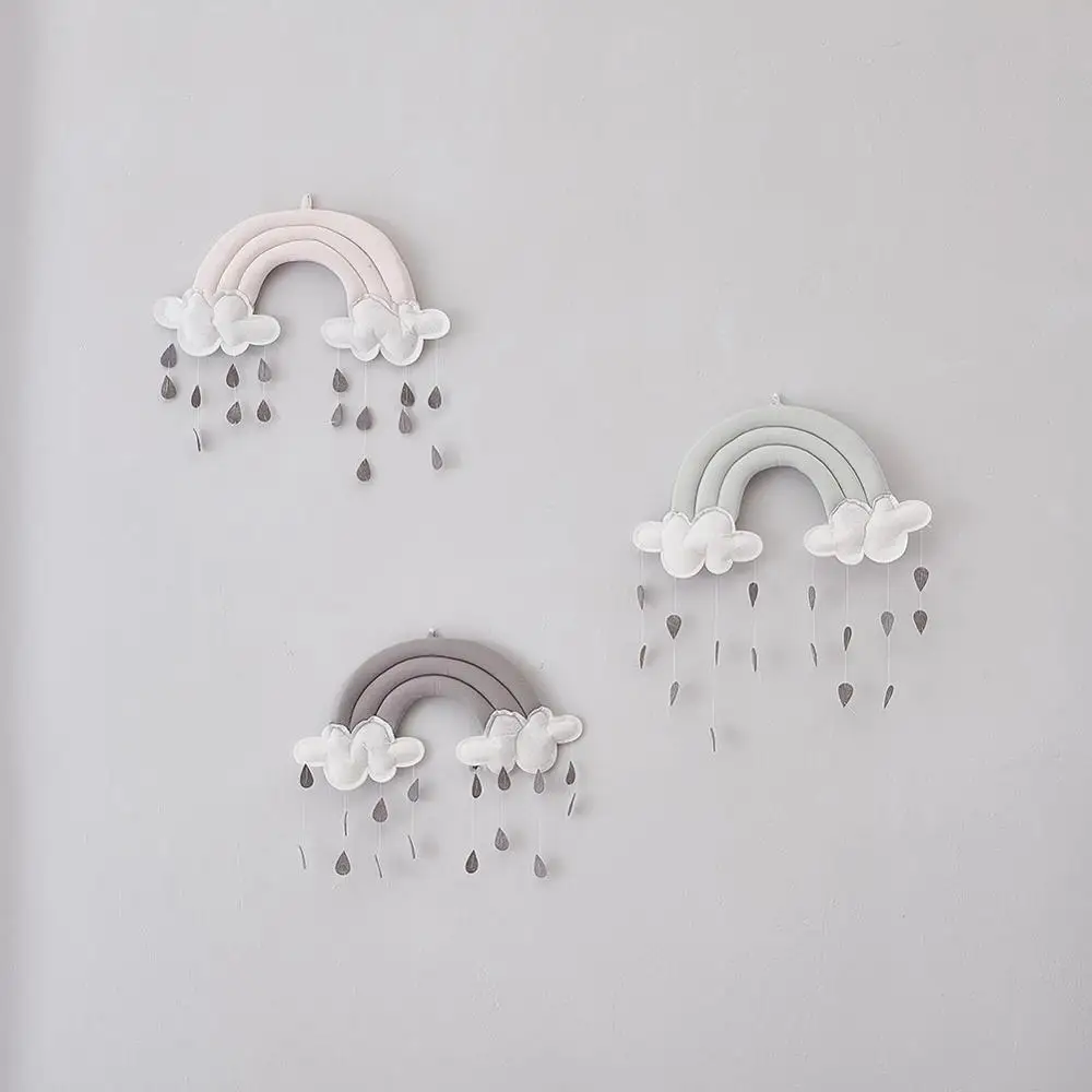 Nordic Rainbow Wall Decoration Ornament Baby Raindrop Cloud Toys Tent Hanging Mobile for Nursery Kids Room Decor
Nordic Rainbow Wall Decoration Ornament Baby Raindrop Cloud Toys Tent Hanging Mobile for Nursery Kids Room Decor