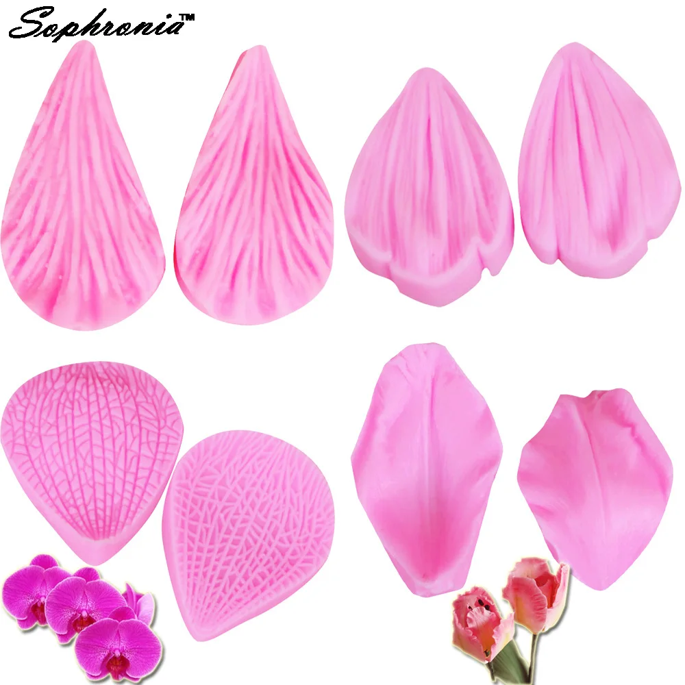 80PCS/set Diy Petals Daisy Tulip Silicone Mold Fondant Cake Decorating Tool Kitchen Baking Molds Candy Chocolate Gumpaste C001
80PCS/set Diy Petals Daisy Tulip Silicone Mold Fondant Cake Decorating Tool Kitchen Baking Molds Candy Chocolate Gumpaste C001