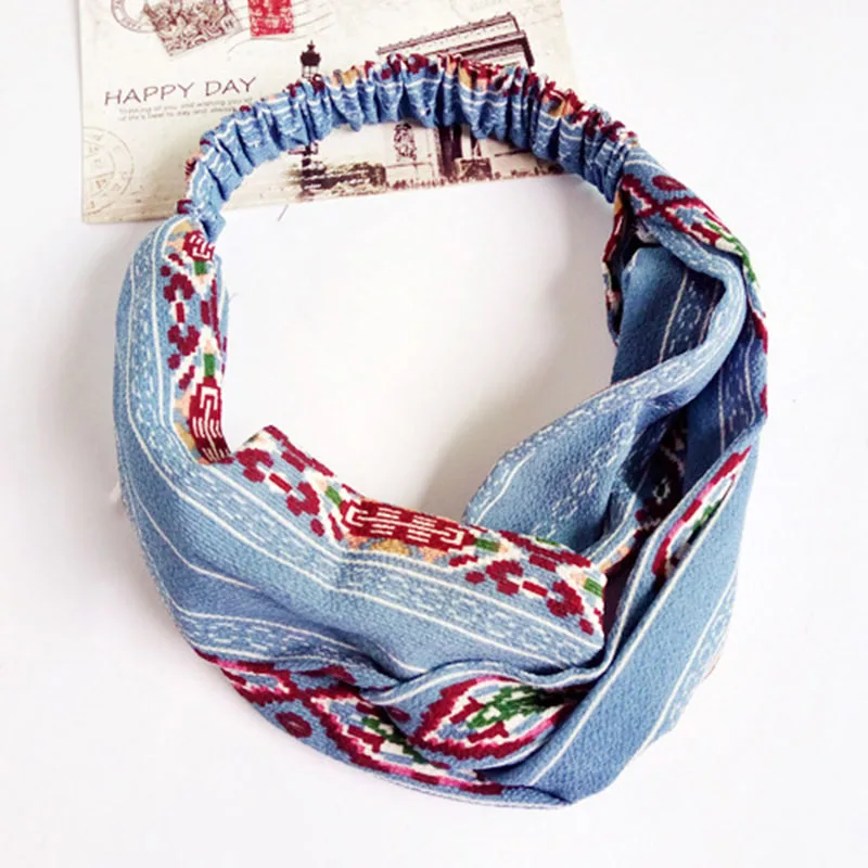 Fashion Boho Elastic Headbands for Women Chiffon Cross Knotted Striped Hair Bands For Girls Hair Accessories
Fashion Boho Elastic Headbands for Women Chiffon Cross Knotted Striped Hair Bands For Girls Hair Accessories