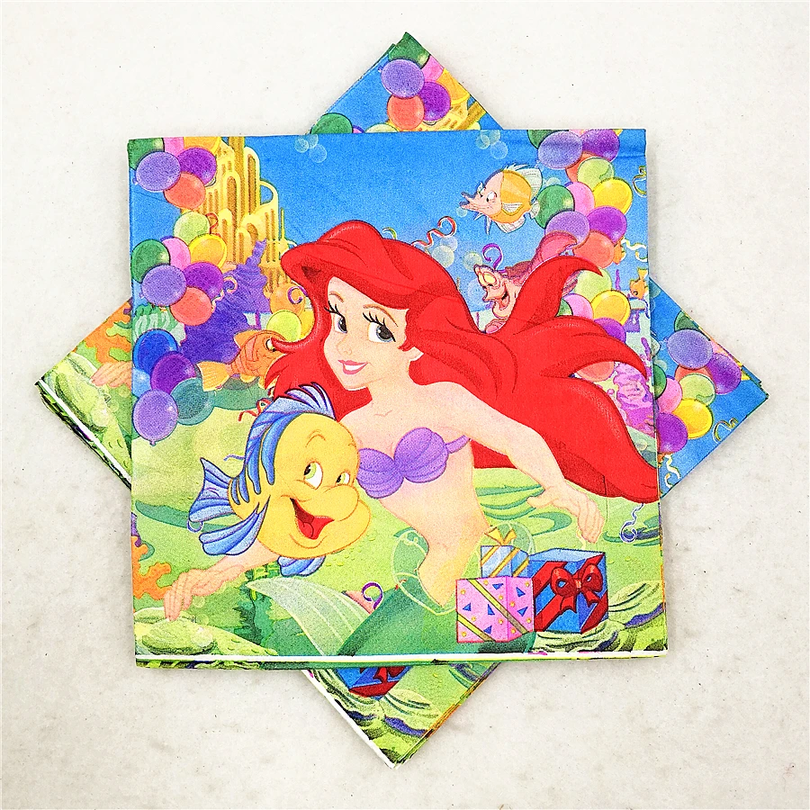 20p/set Mermaid Party Supplies Baby Shower Paper Napkin Tissue Wedding Disposable Tableware Favor Kids Birthday Party Decoration
20p/set Mermaid Party Supplies Baby Shower Paper Napkin Tissue Wedding Disposable Tableware Favor Kids Birthday Party Decoration
