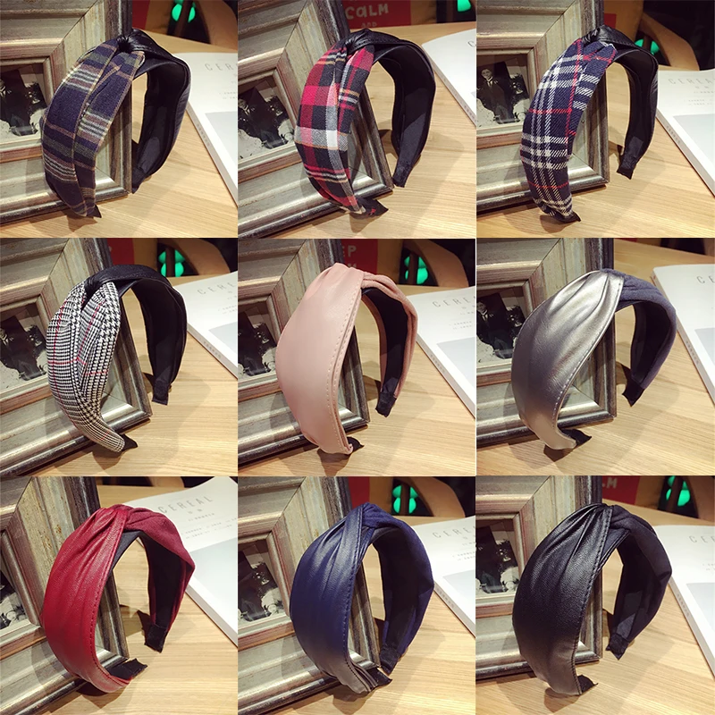 PU leather hair band hoop handmade fabric imitation suede cross knotted wide hairband headband fashion hair ornaments headdress
PU leather hair band hoop handmade fabric imitation suede cross knotted wide hairband headband fashion hair ornaments headdress