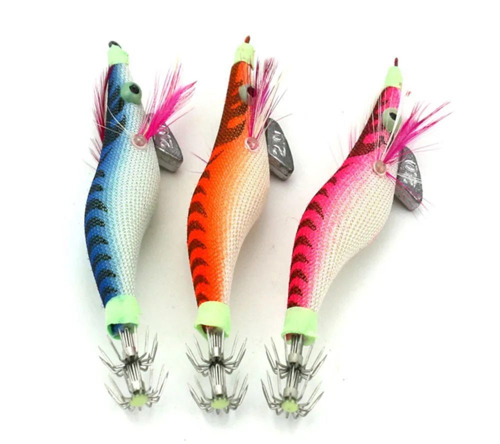 30PCS 8.2cm/7.8g 2.0# Shrimp Fishing Lure Bait Double Squid Jigs with Hook Cuttlefish Sea Fishing Tackle
30PCS 8.2cm/7.8g 2.0# Shrimp Fishing Lure Bait Double Squid Jigs with Hook Cuttlefish Sea Fishing Tackle