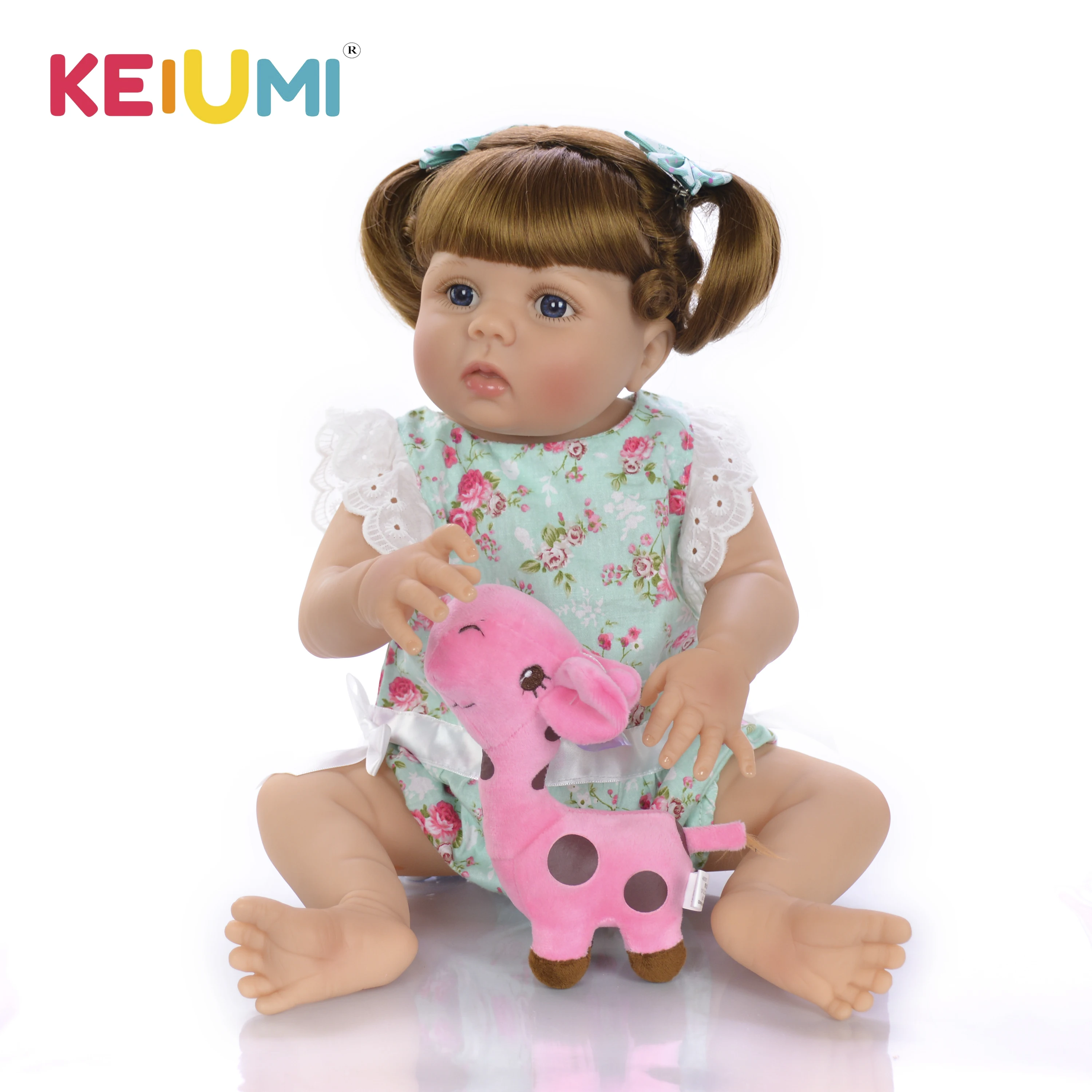 New Style KEIUMI 23'' 57cm Real Reborn Baby Dolls Adorable Lifelike Toddler doll With Full Silicone Surprise For Christmas Gifts
New Style KEIUMI 23'' 57cm Real Reborn Baby Dolls Adorable Lifelike Toddler doll With Full Silicone Surprise For Christmas Gifts