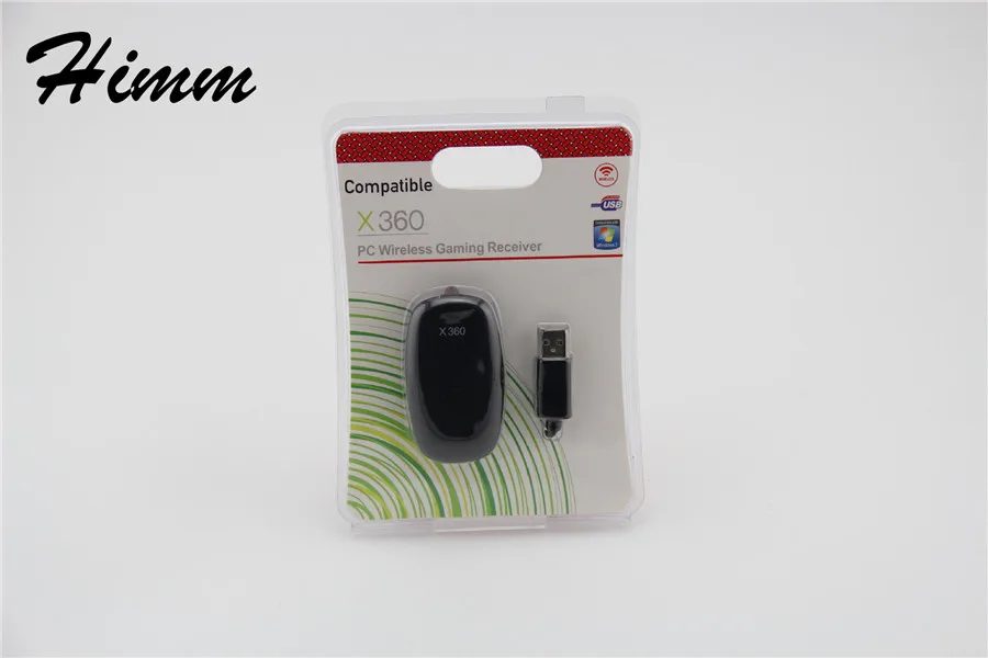 Для xbox360 новый черный ПК USB игровой приемник для Microsoft Xbox 360 беспроводной