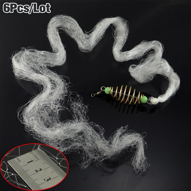 MNFT 6PCS/LOT New Design Fishing Net rig with Spring Bait cage Rig Fishing without Hook Innovation Lure Fishing tackle wholesale
MNFT 6PCS/LOT New Design Fishing Net rig with Spring Bait cage Rig Fishing without Hook Innovation Lure Fishing tackle wholesale