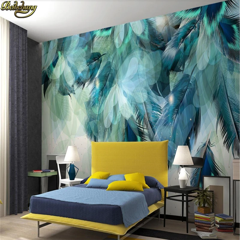beibehang custom wall paper modern mural personalized backdrop living room Colored feathers wallpaper for wall Home Decoration
beibehang custom wall paper modern mural personalized backdrop living room Colored feathers wallpaper for wall Home Decoration