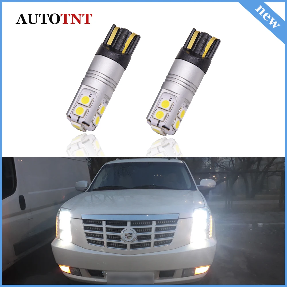T10 W5W светодиодный Canbus лампы 168 194 парковочные фары автомобиля для Cadillac ATS Coupe BLS