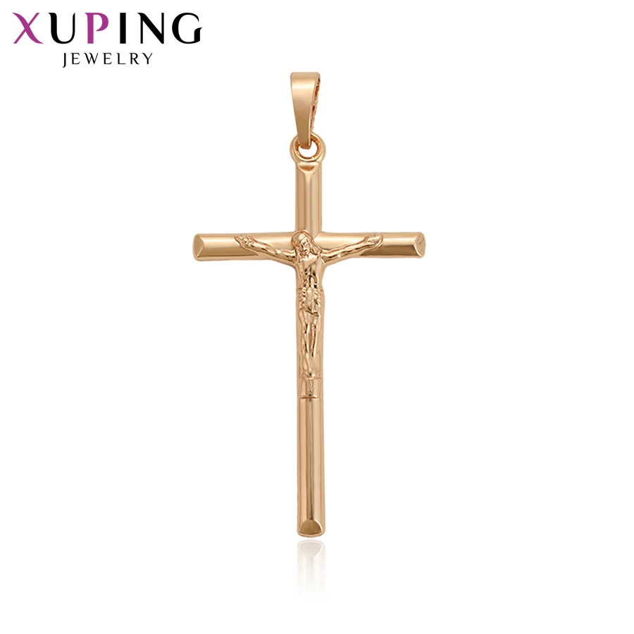 Xuping Cross Series аксессуары позолоченный Романтический кулон для девочек ювелирные