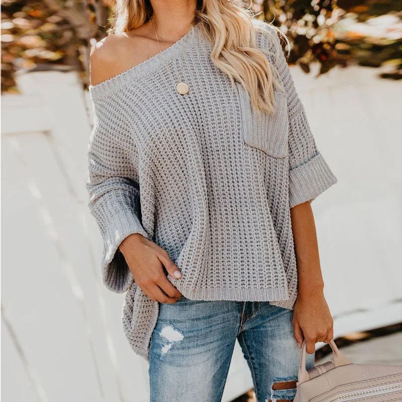 New Arrival 2019 Fashion Women Spring Autumn Long sleeve Loose Casual Pullover Knitting Sweater For Ladies Jumper pull femme
New Arrival 2019 Fashion Women Spring Autumn Long sleeve Loose Casual Pullover Knitting Sweater For Ladies Jumper pull femme