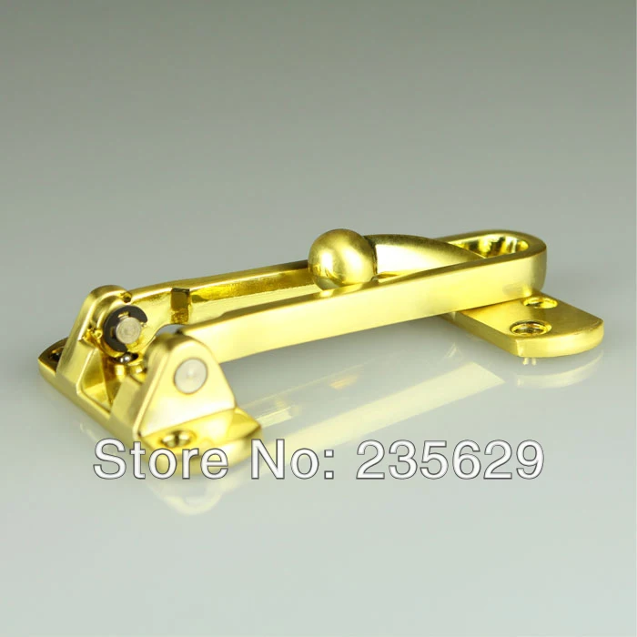 Free Shipping, 215g stainless steel safe door Guard for Interior doors, long life, Satin Gold color security door fasten
Free Shipping, 215g stainless steel safe door Guard for Interior doors, long life, Satin Gold color security door fasten