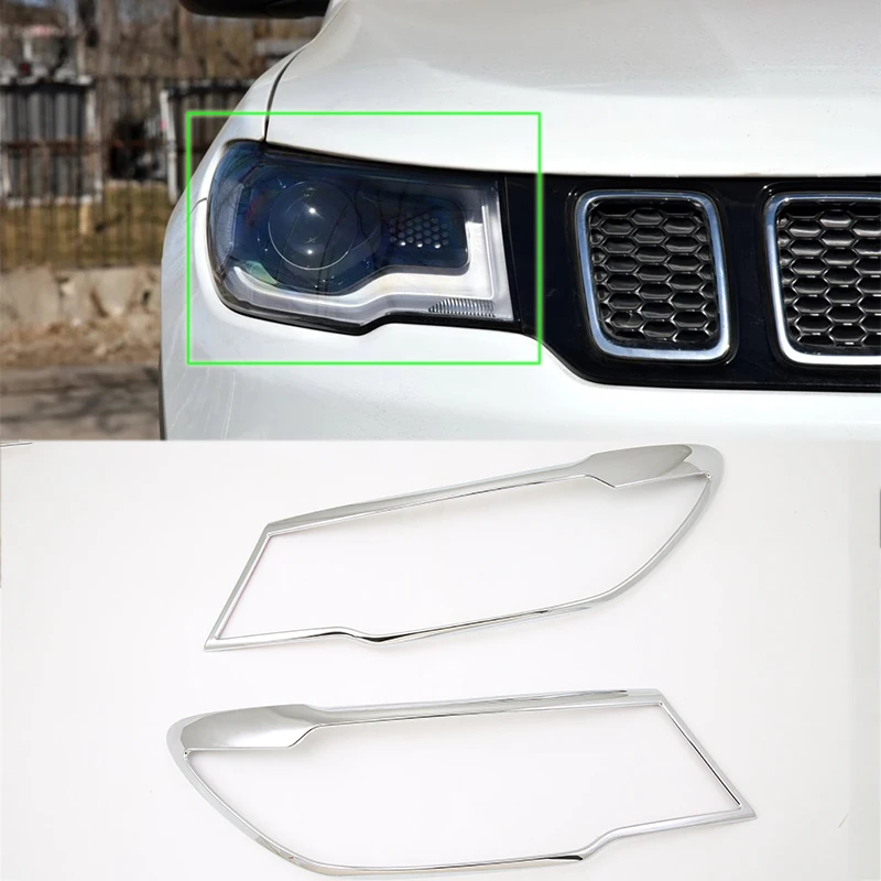 Car Accessories Exterior Decoration ABS Chrome Front Head Light Lamp Cover Trim For Jeep Compass 2017 Car Styling
Car Accessories Exterior Decoration ABS Chrome Front Head Light Lamp Cover Trim For Jeep Compass 2017 Car Styling