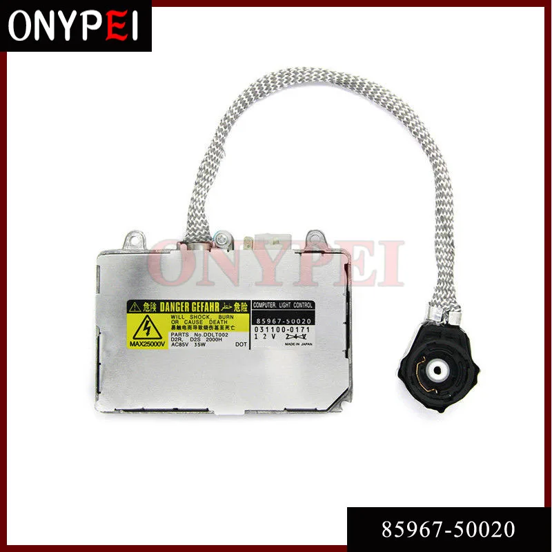 D2S D2R ксеноновая фара балласт HID модуль 85967-50020 для Lincoln Toyota Lexus 8596750020
D2S D2R ксеноновая фара балласт HID модуль 85967-50020 для Lincoln Toyota Lexus 8596750020
