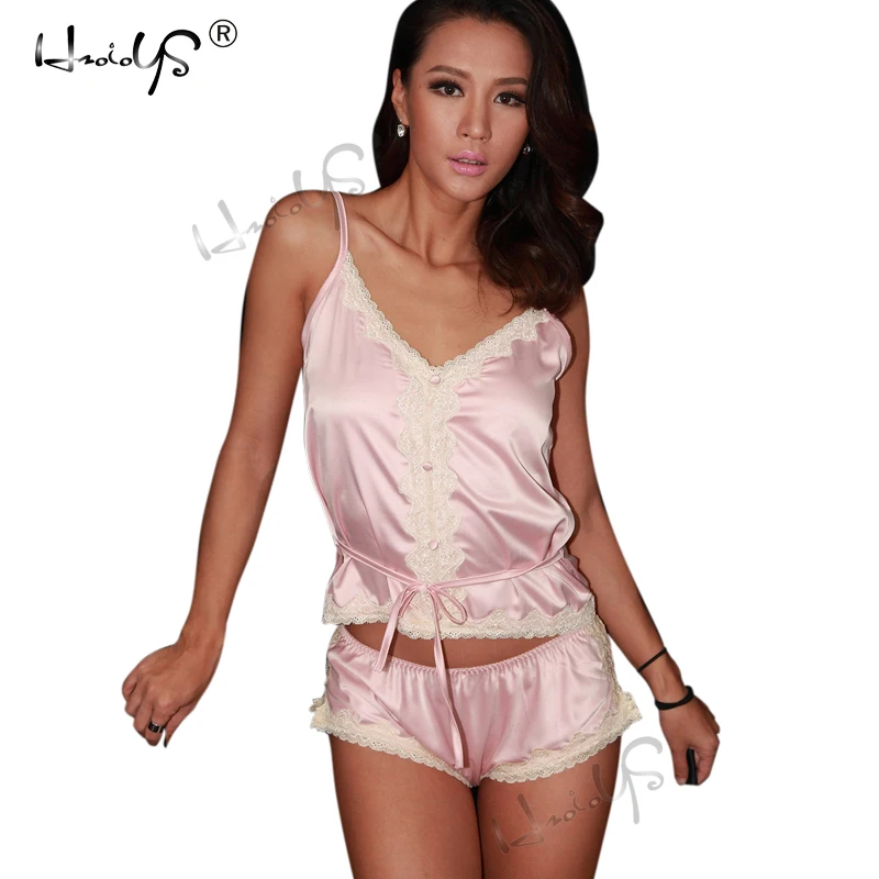 Silk Luxury Imitation Satin Women Short Pajama Set Sexy Lace Pajamas Suit Silk Thin Hot Women Night Wear Clothes
Silk Luxury Imitation Satin Women Short Pajama Set Sexy Lace Pajamas Suit Silk Thin Hot Women Night Wear Clothes