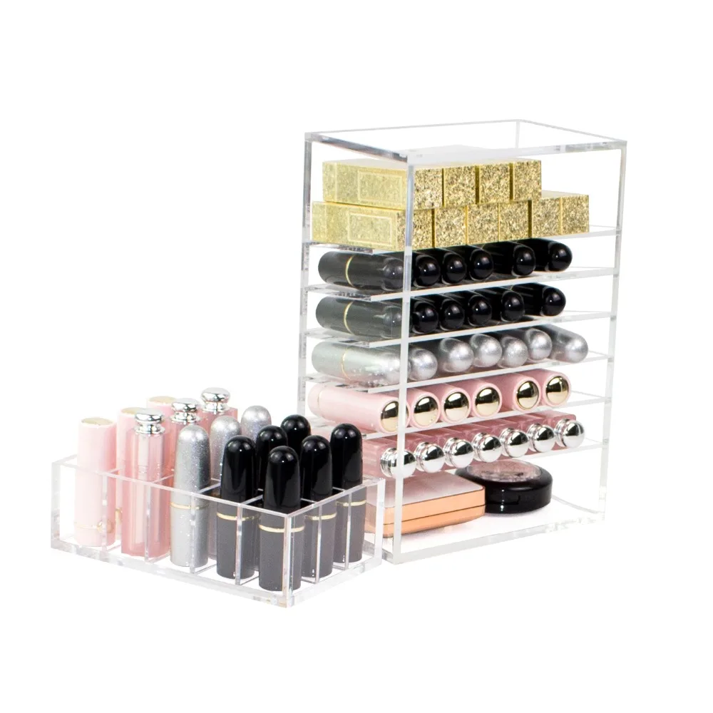 Acrylic Lipstick Storage Case New Fashion Makeup Organizer Clear Lip Gross Organizer Dressing Table Organizer High Quality
Acrylic Lipstick Storage Case New Fashion Makeup Organizer Clear Lip Gross Organizer Dressing Table Organizer High Quality