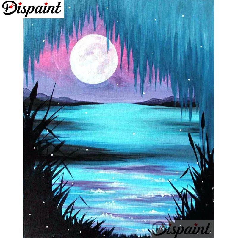 Dispaint Full Square/Round Drill 5D DIY Diamond Painting "Moon night view" 3D Embroidery Cross Stitch Home Decor Gift A12805
Dispaint Full Square/Round Drill 5D DIY Diamond Painting "Moon night view" 3D Embroidery Cross Stitch Home Decor Gift A12805