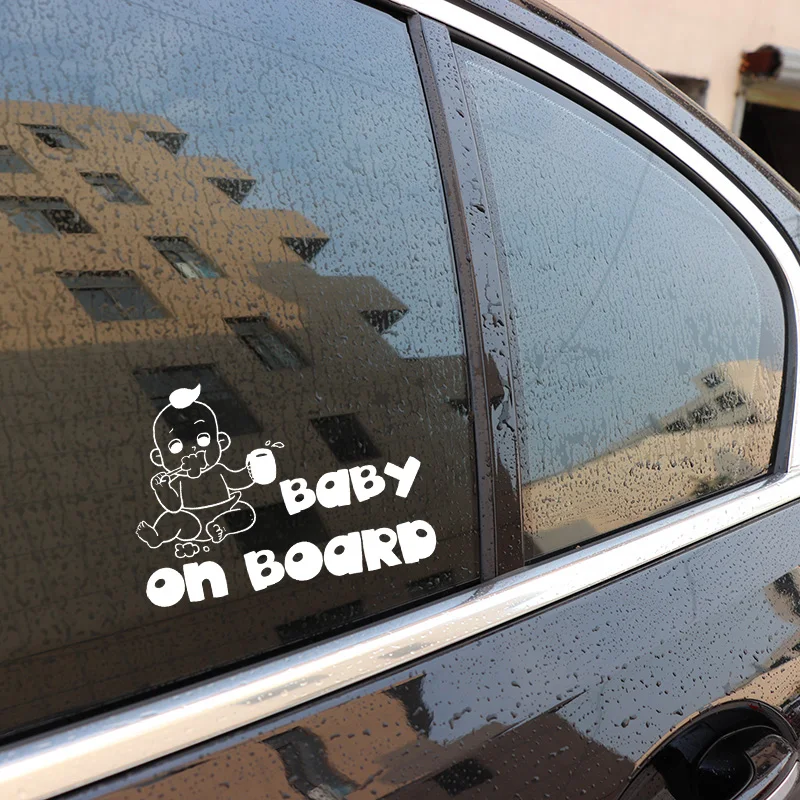 YJZT 18.3X13.4CM BABY ON BOARD Creative Cartoon Car Sticker Funny Whole Body Decoration Decals C25-0157
YJZT 18.3X13.4CM BABY ON BOARD Creative Cartoon Car Sticker Funny Whole Body Decoration Decals C25-0157