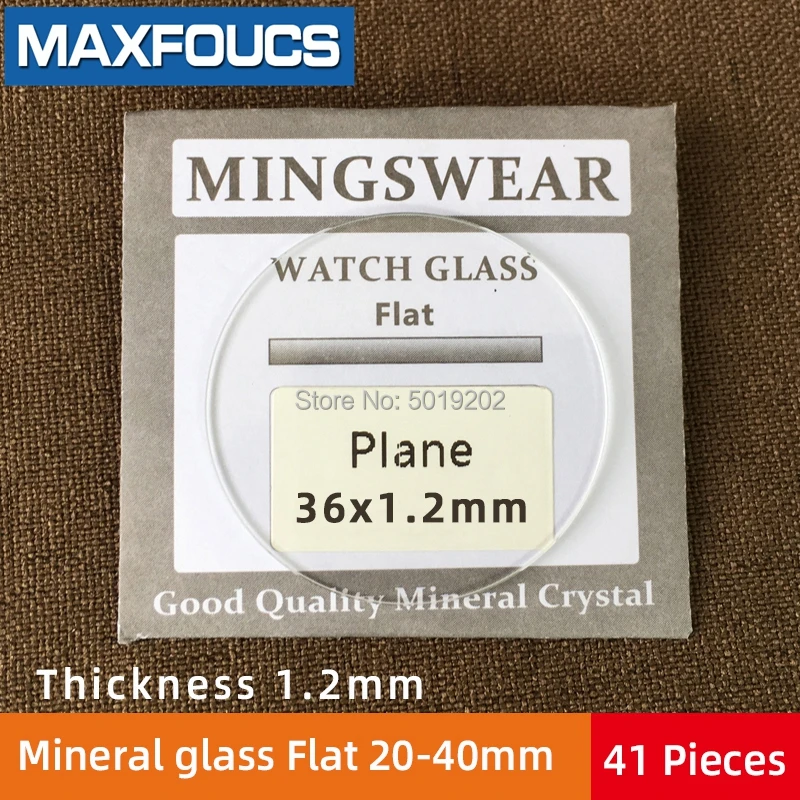 Table glass mineral glass Flat thickness 1.2 mm diameter 20 mm ~ 40mm Crystal Transparent 41 pieces in total
Table glass mineral glass Flat thickness 1.2 mm diameter 20 mm ~ 40mm Crystal Transparent 41 pieces in total