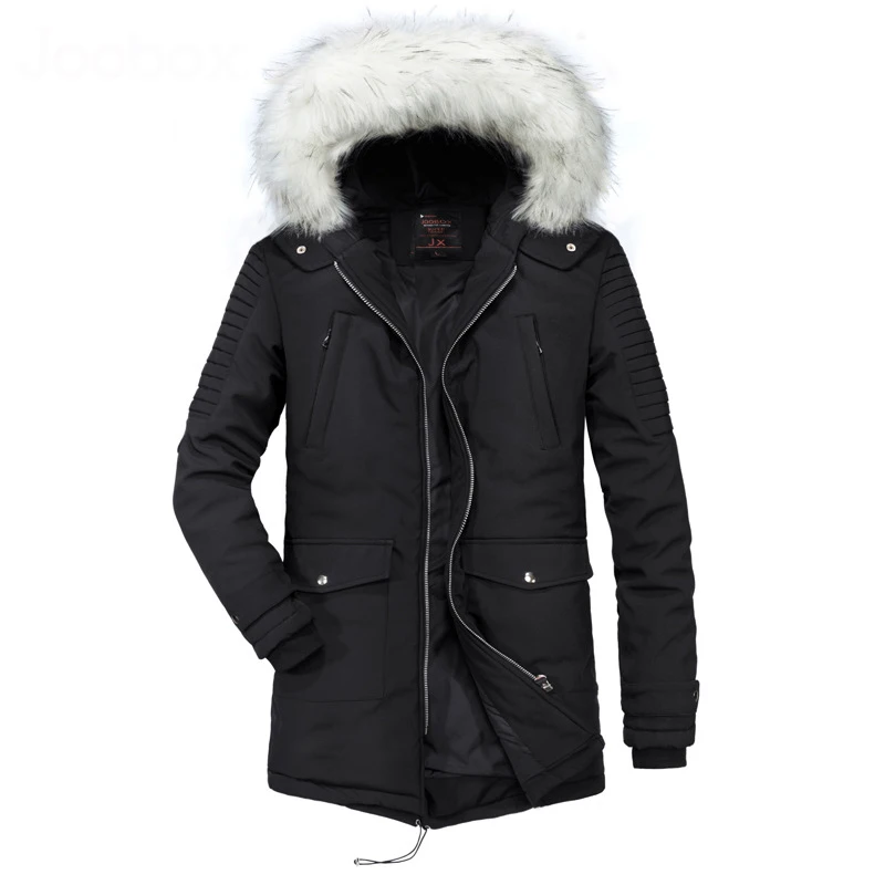 Мужская длинная куртка с отстегивающимся меховым воротником Veste Hiver Homme, новинка 2019
Мужская длинная куртка с отстегивающимся меховым воротником Veste Hiver Homme, новинка 2019