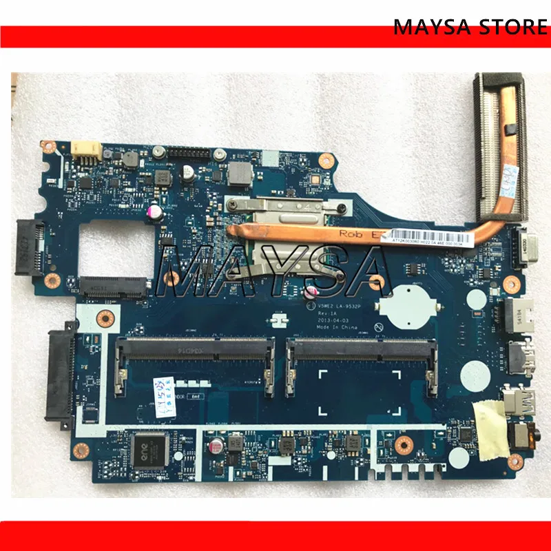 Материнская плата для ноутбука Acer aspire материнская ПК V5WE2 процессор 2955U DDR3L 1 5 2 8 |