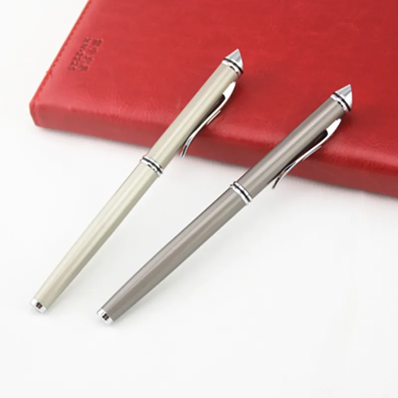 High-end Rollerball Pen Set Best Gift Wrting Stationery Silver Clip Black Business Office Signature Pens with gift box
High-end Rollerball Pen Set Best Gift Wrting Stationery Silver Clip Black Business Office Signature Pens with gift box