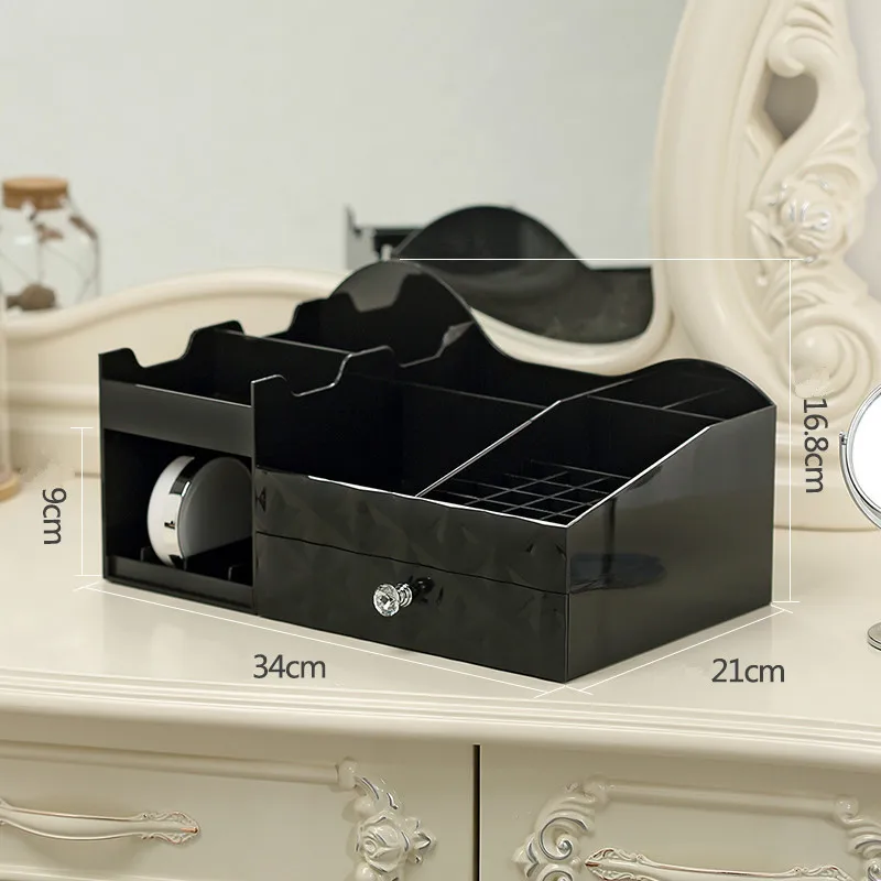 Home Cosmetic Storage Box Plastic Desktop Drawer Makeup Organizer Box Dresser Jewelry Lipstick Holder Skin Care Finishing Case
Home Cosmetic Storage Box Plastic Desktop Drawer Makeup Organizer Box Dresser Jewelry Lipstick Holder Skin Care Finishing Case