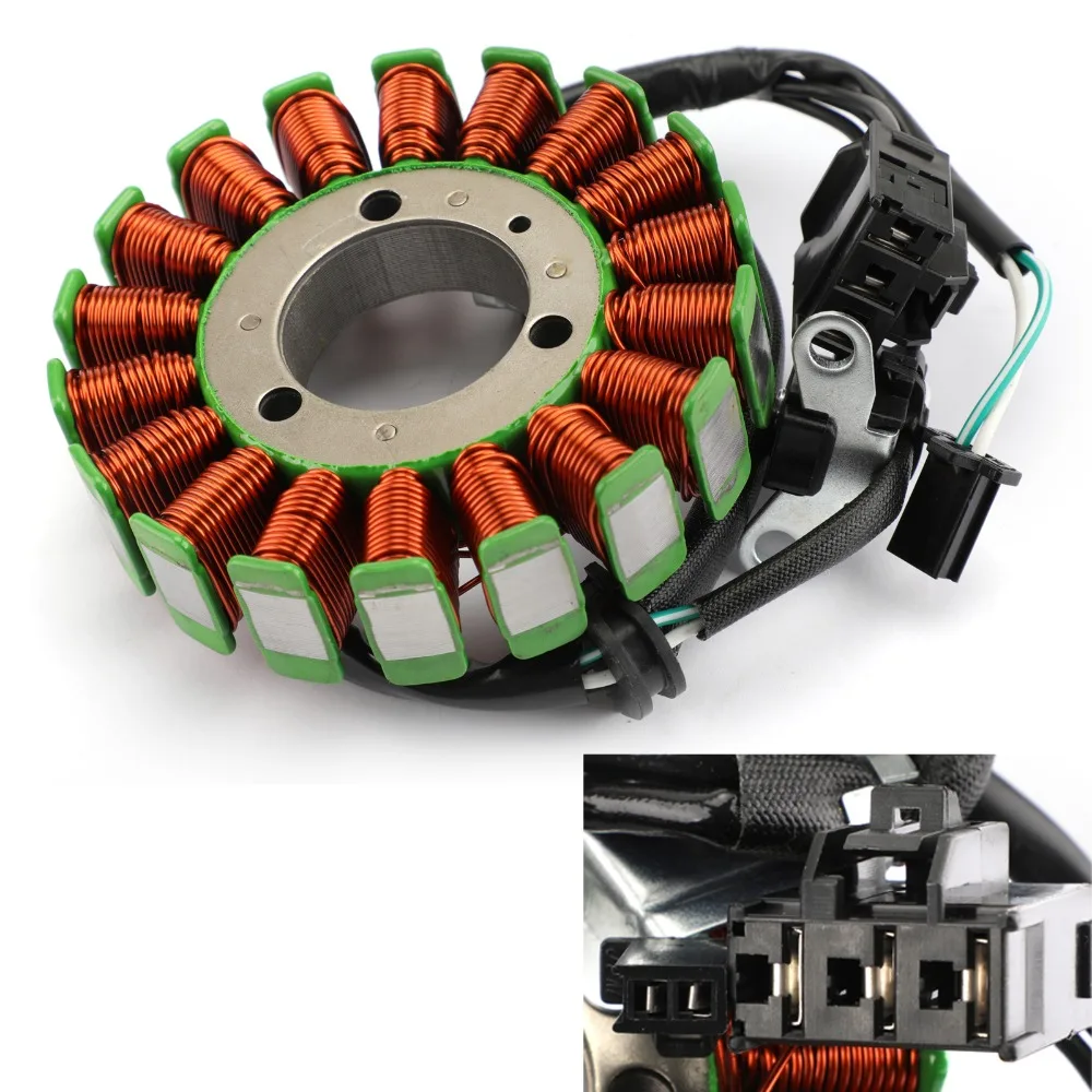 Areyourshop Motorcycle Stator Coil 18 Poles For Kawasaki EX300 EX250 Ninja 2013-2017 ER250 ER300 21003-0128 Motor Accessories
Areyourshop Motorcycle Stator Coil 18 Poles For Kawasaki EX300 EX250 Ninja 2013-2017 ER250 ER300 21003-0128 Motor Accessories