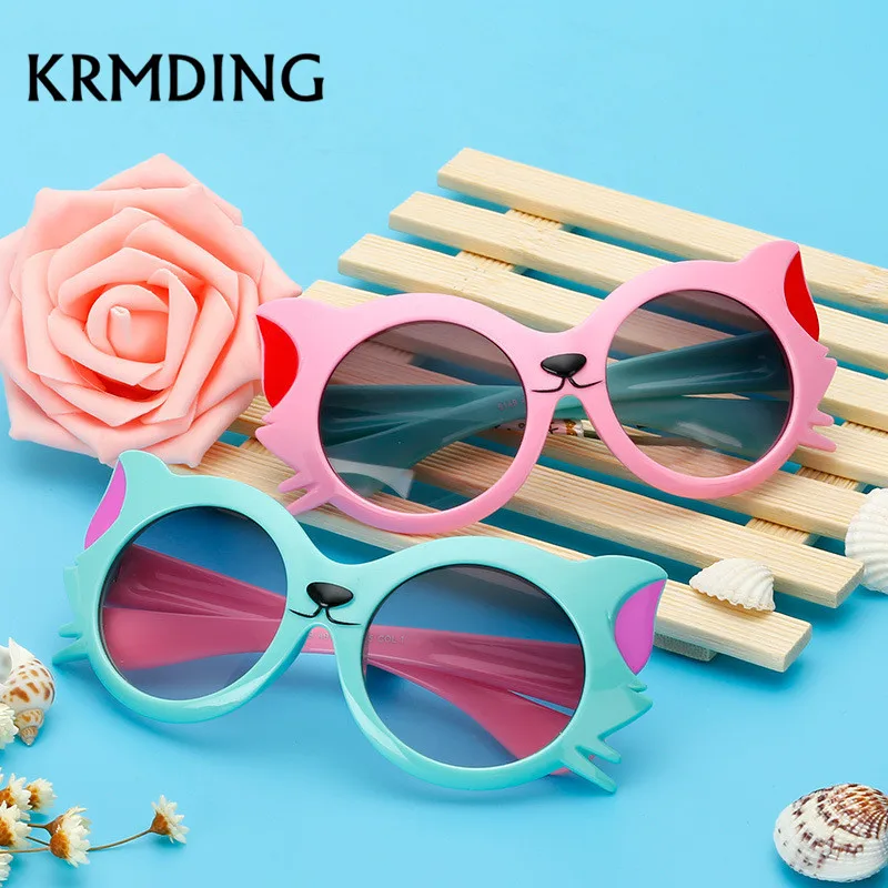 KRMDING Fashion Children's Sunglasses Boys Girls kids Cute Cartoon Cat Eye Sunglasses Gradient Lens Glasses UV400 Sun Visor Eye
KRMDING Fashion Children's Sunglasses Boys Girls kids Cute Cartoon Cat Eye Sunglasses Gradient Lens Glasses UV400 Sun Visor Eye