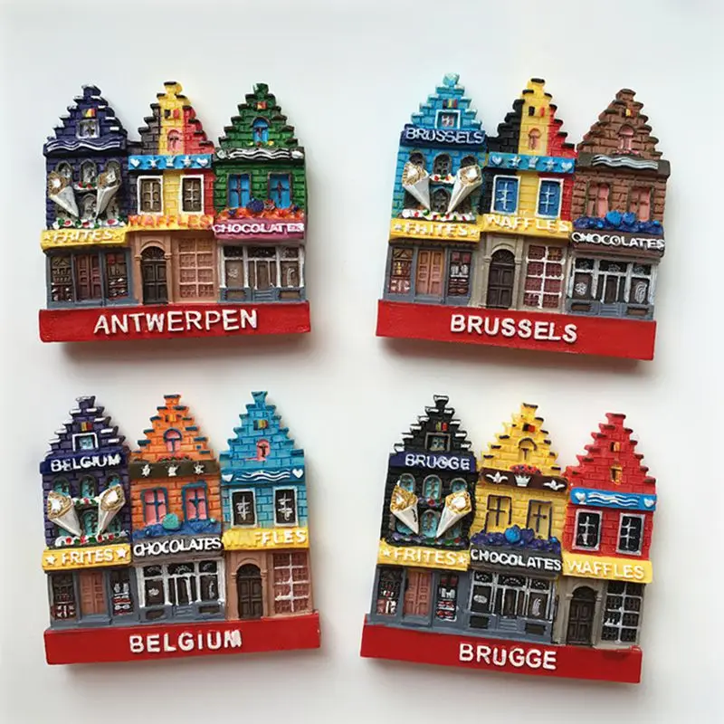 Handmade painted Belgium Biscuit House 3D Fridge Magnet World Souvenir Refrigerator Magnetic Stickers Home Decoration
Handmade painted Belgium Biscuit House 3D Fridge Magnet World Souvenir Refrigerator Magnetic Stickers Home Decoration