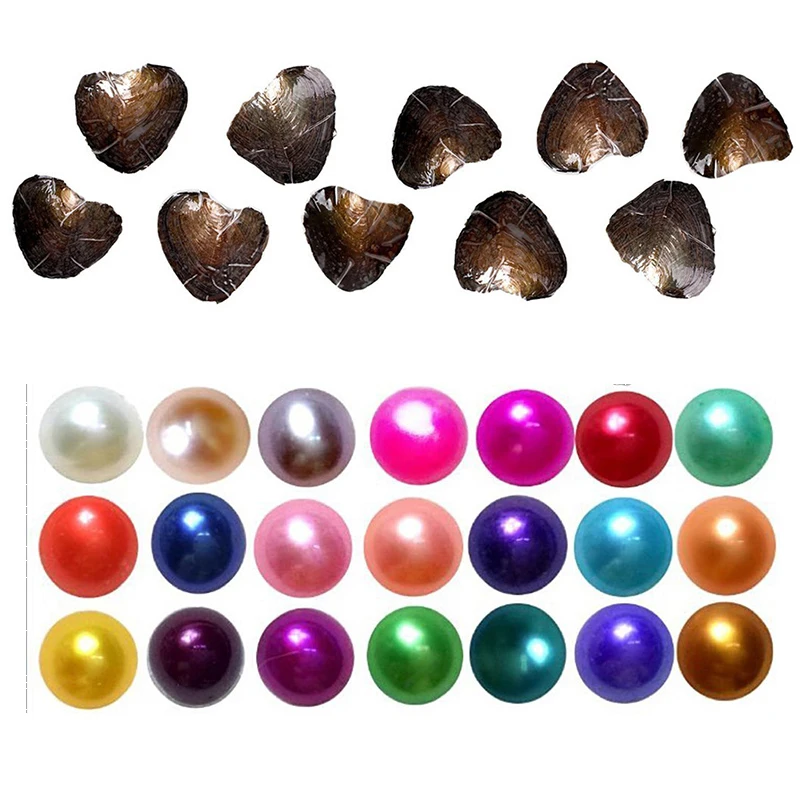 2019 Free shipping 20pcs Freshwater 6-8mm round akoya pearls oyster,27 mixed colors AAA grade oyster mussel jewelry making
2019 Free shipping 20pcs Freshwater 6-8mm round akoya pearls oyster,27 mixed colors AAA grade oyster mussel jewelry making