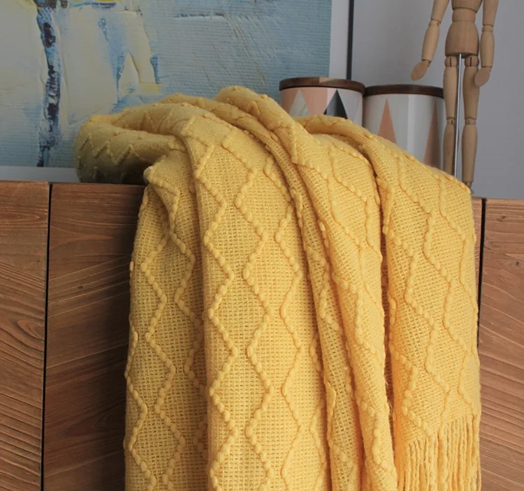 Nordic American Style Casual Acrylic Leisure Knitted Blankets for Beds Bed Sofa Cover Solid Plaids Throw 120x170cm Home Textile
Nordic American Style Casual Acrylic Leisure Knitted Blankets for Beds Bed Sofa Cover Solid Plaids Throw 120x170cm Home Textile
