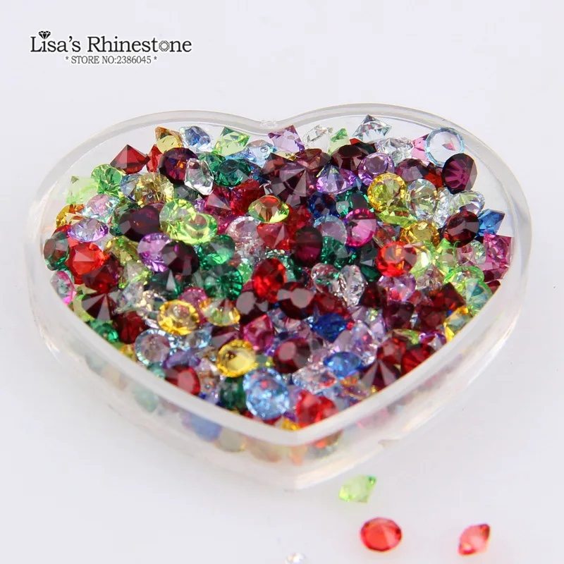1440Pcs Mini Pixie Shinning Mix Color Resin pointback rhinestone For DIY Nail Art decoration Jewelry Accessory
1440Pcs Mini Pixie Shinning Mix Color Resin pointback rhinestone For DIY Nail Art decoration Jewelry Accessory